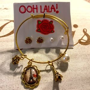 Paris Bracelet and Earring Set